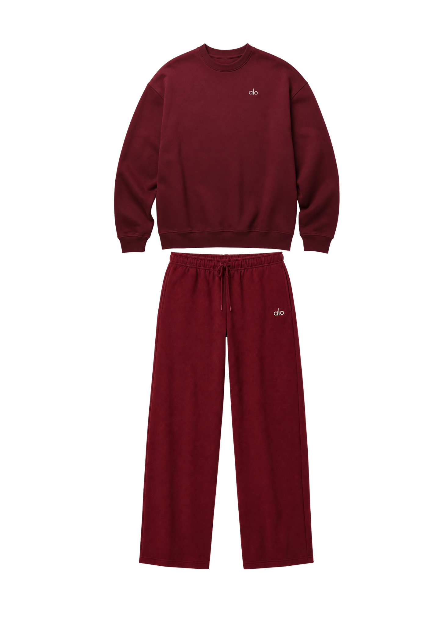 Sweat Set - Deep Burgundy