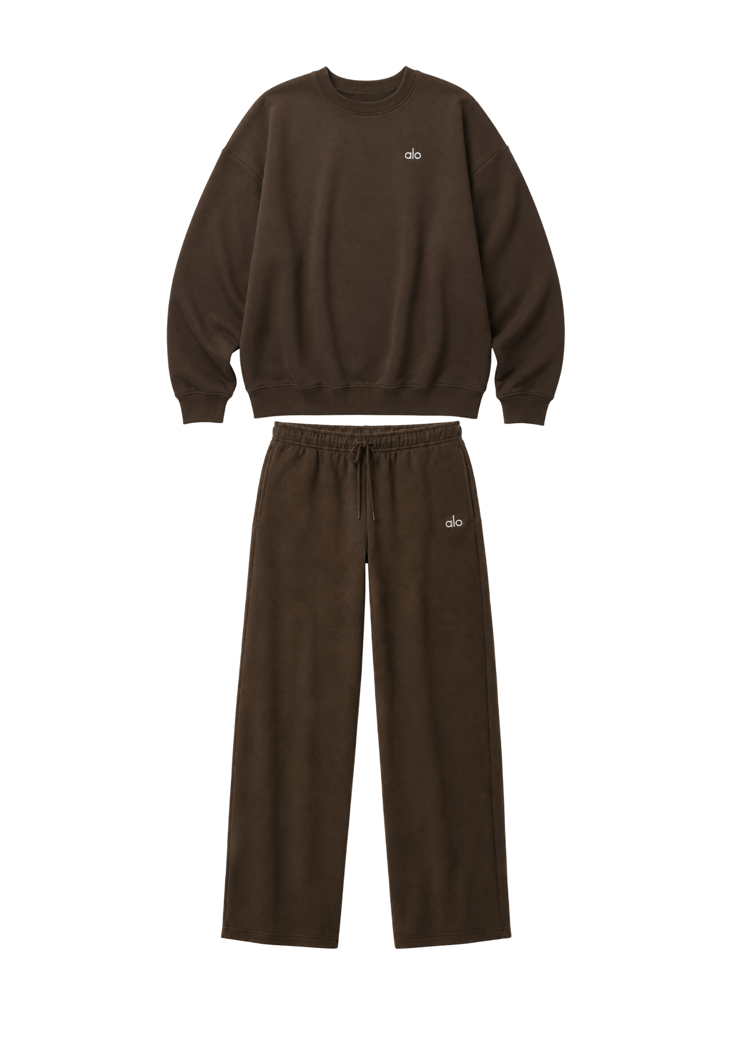 Sweat Set - Espresso Brown