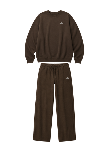 Sweat Set - Espresso Brown