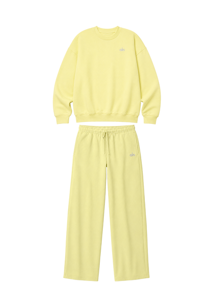Sweat Set - Butter Yellow