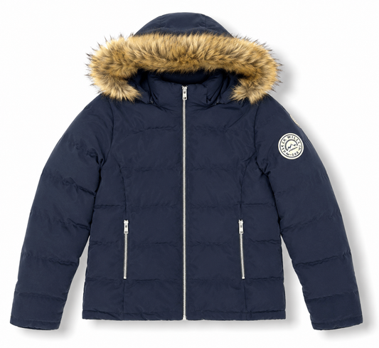 Fur Trim Puffer Jacket